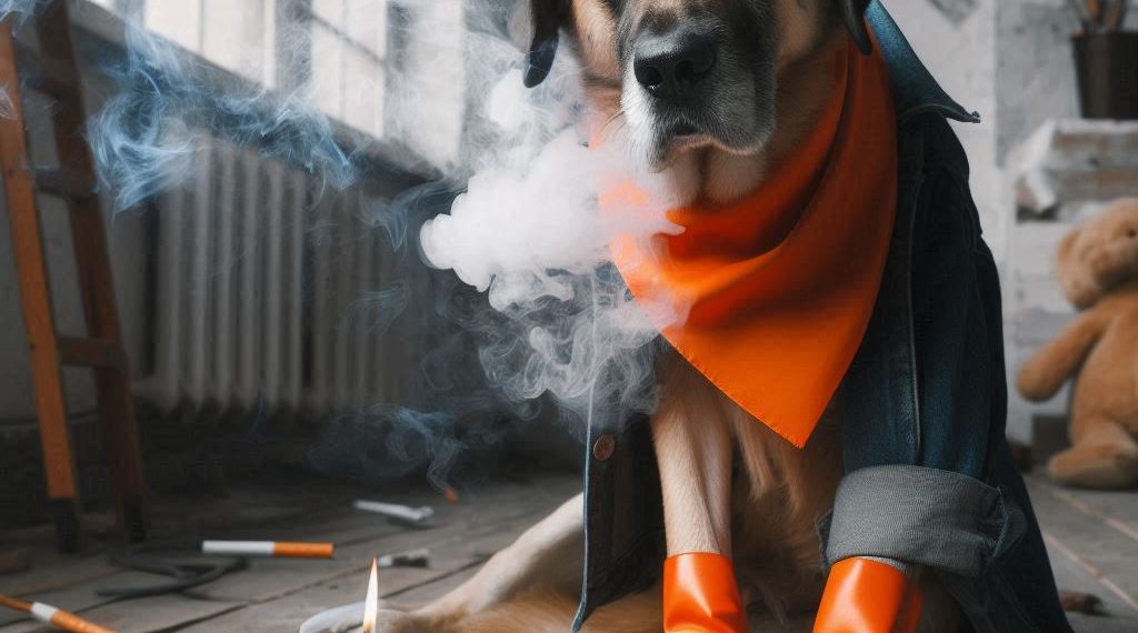 Las víctimas silenciosas: cómo el humo de segunda mano afecta a los perros
