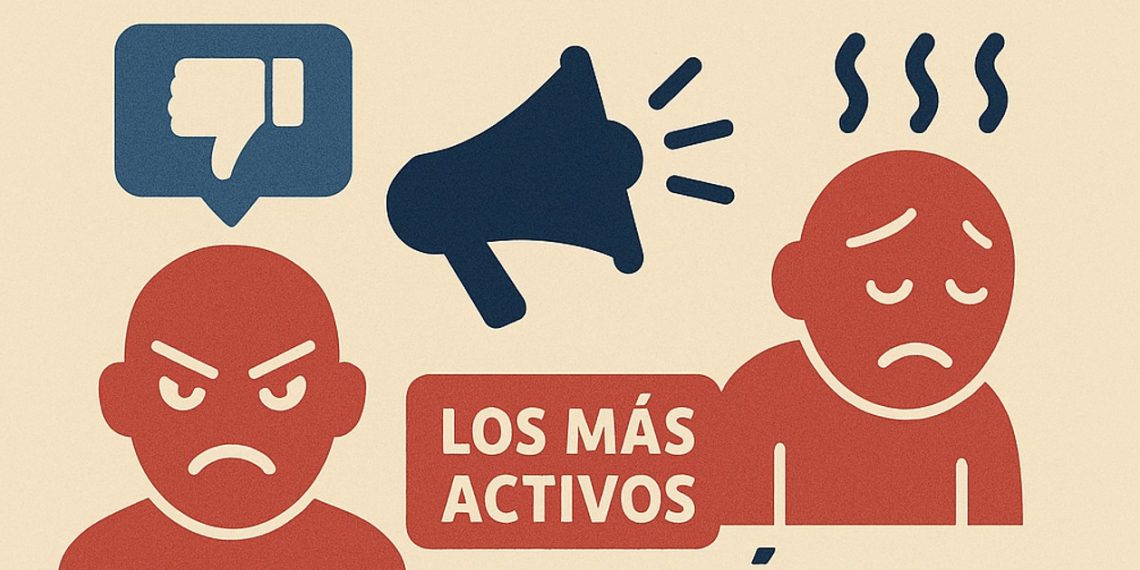 Psicopatía y baja cognición: los más activos en política digital