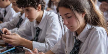 Escuelas que apagan pantallas, ganan atención