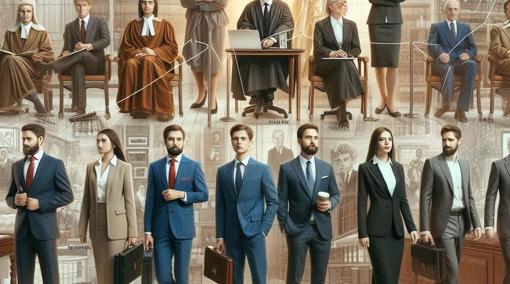 Cómo ha cambiado la imagen de los abogados a lo largo de los años