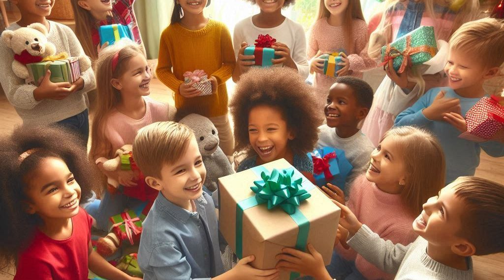 Niños prefieren dar que recibir