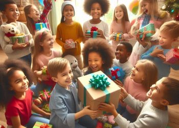 Niños prefieren dar que recibir