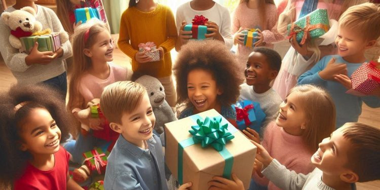 Niños prefieren dar que recibir